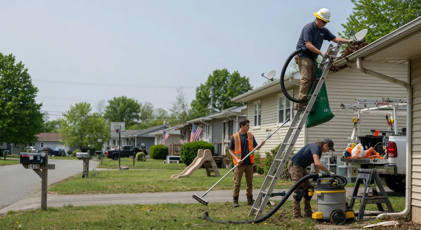 Gutter Installation in Bringhurst, IN near me
